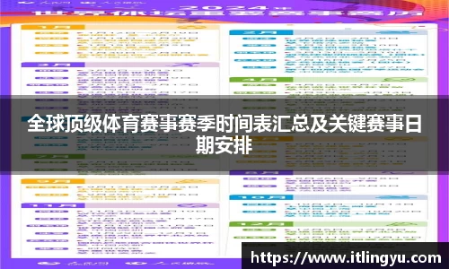 全球顶级体育赛事赛季时间表汇总及关键赛事日期安排